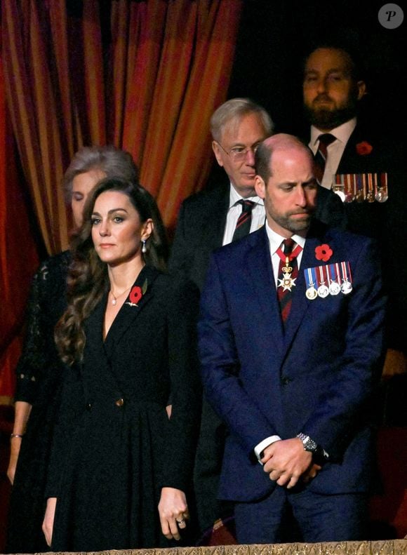 Le prince et la princesse de Galles et le duc et la duchesse de Gloucester assistent au festival annuel du souvenir de la Royal British Legion au Royal Albert Hall à Londres, Royaume-Uni. Photo by Chris J. Ratcliffe/PA Wire/ABACAPRESS.COM