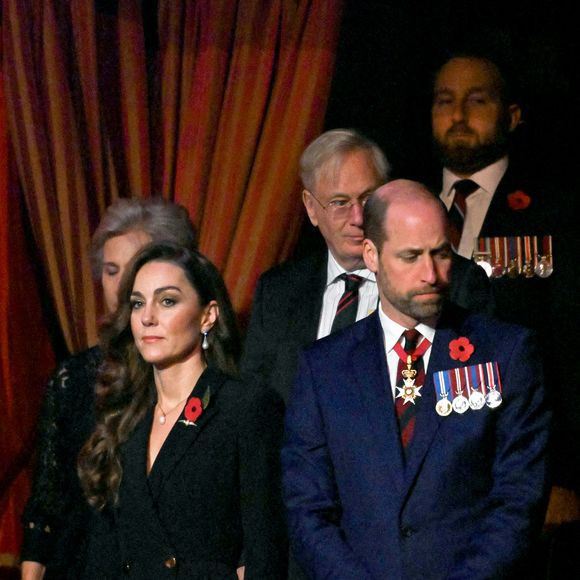 Le prince et la princesse de Galles et le duc et la duchesse de Gloucester assistent au festival annuel du souvenir de la Royal British Legion au Royal Albert Hall à Londres, Royaume-Uni. Photo by Chris J. Ratcliffe/PA Wire/ABACAPRESS.COM