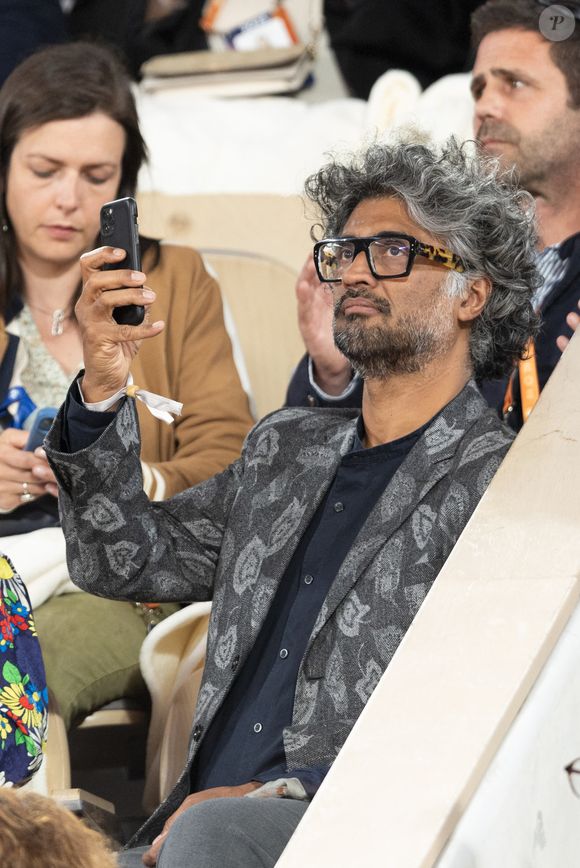 Sebastien Folin dans les tribunes lors des Internationaux de France de Tennis de Roland Garros 2025, à Paris, France, le 27 mai 2025. © Jacovides-Moreau/Bestimage