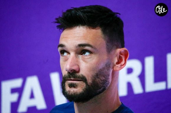 Hugo Lloris en conférence de presse lors de la Coupe du Monde 2022 au Qatar (FIFA World Cup Qatar 2022), le 13 décembre 2022.
© William Volcov/Zuma Press/Bestimage