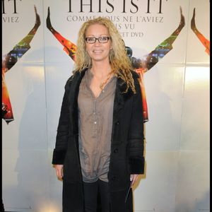 Raphaëlle Ricci lors de la soirée de lancement du Blu-ray de Michael Jackson's This Is It, au Grand Rex à Paris. © COADIC GUIREC / BESTIMAGE