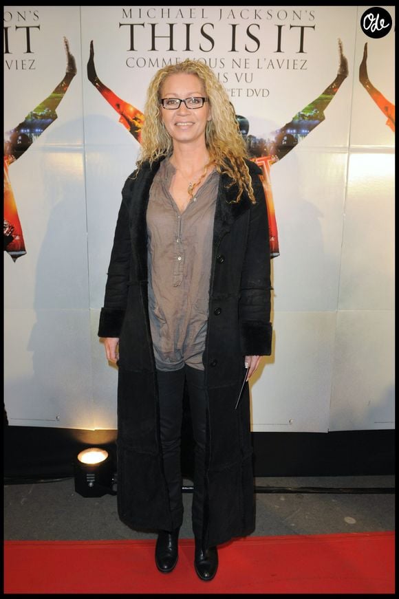 Raphaëlle Ricci lors de la soirée de lancement du Blu-ray de Michael Jackson's This Is It, au Grand Rex à Paris. © COADIC GUIREC / BESTIMAGE