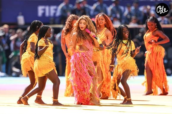 Shakira assiste à la finale de la Coupe du Monde de la FIFA 2026 entre l'Argentine et l'Espagne au New York New Jersey Stadium, à East Rutherford, dans le New Jersey, le 19 juillet 2026, aux États-Unis. (Credit Image: © William Volcov/ZUMA Press Wire / Bestimage)