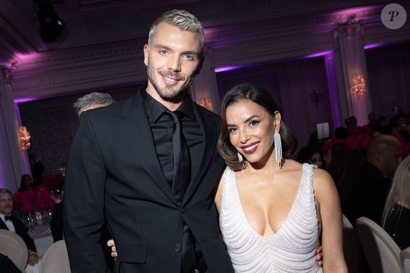 Exclusif - Jonathan Jenvrin, Eva Longoria - Global Gift Gala Paris à l'hôtel Four Seasons George V à Paris le 8 novembre 2025. © Cyril Moreau/Bestimage