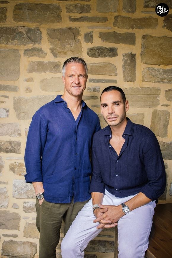 Ralf Schumacher et son partenaire Etienne Bousquet-Cassagne. © Imago/Panoramic/Bestimage
