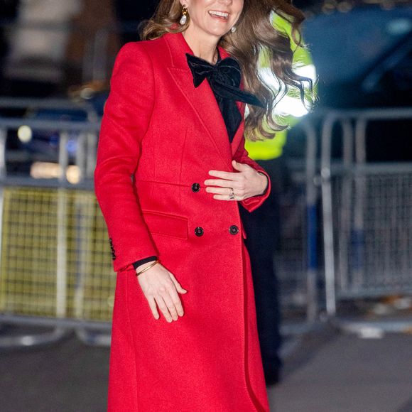 Catherine (Kate) Middleton, princesse de Galles, assiste au service Together At Christmas Carol à l'abbaye de Westminster à Londres, Royaume-Uni, le 6 décembre 2024. © Justin Goff/GoffPhotos/Bestimage