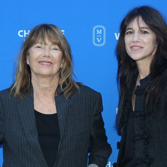 Charlotte Gainsbourg et Jane Birkin lors de la séance photo "Jane By Charlotte" dans le cadre du 14e Festival du film d'Angoulême, à Angoulême, en France, le 27 août 2021. Photo de Jérôme Domine/Abaca