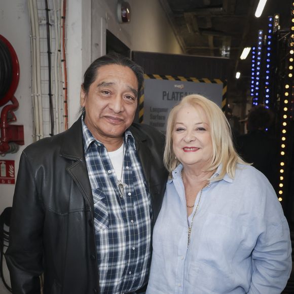 Josiane Balasko et son mari George Aguilar lors de l’émission TPMP (Touche Pas à Mon Poste) à Paris le 20/09/2022 - © Jack Tribeca / Bestimage