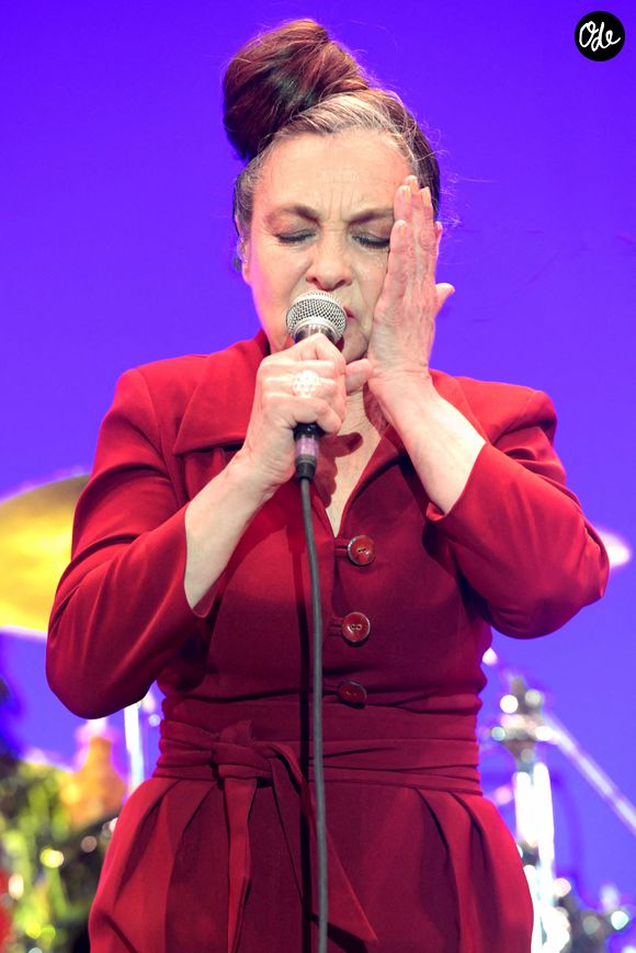 Catherine Ringer en concert à l'ouverture du 49ème Nice Jazz Festival, sur la place Masséna à Nice, France, le 12 juillet 2021. © Bruno Bebert/Panoramic/Bestimage