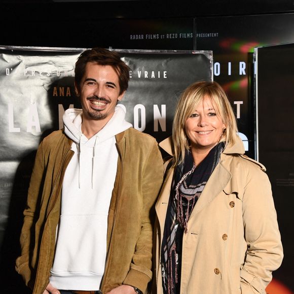 Flavie Flament et son fils Antoine - Avant-première du film "La Maison" à l'UGC Ciné Cité Les Halles à Paris le 8 novembre 2022. © Pierre Perusseau / Bestimage