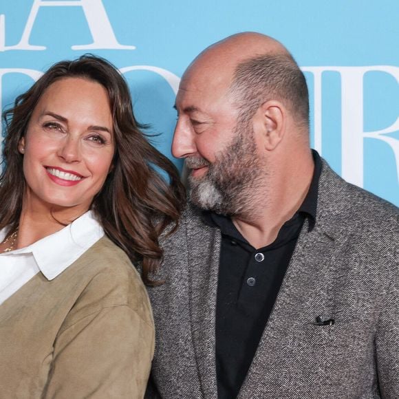 Kad Merad, Julia Vignali assistant à la première du film La Vie Pour De Vrai tenue au Pathe Wepler, à Paris, France le 18 avril 2023. Photo by David Boyer/ABACAPRESS.COM