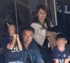 Dans un entretien accordé à Gala en juillet 2026, Faustine Bollaert s'amuse d'ailleurs de certains traits de personnalité de sa fille Abbie !

Faustine Bollaert, Maxime Chattam et leurs enfants Abbie et Peter en tribune lors de la rencontre de football Paris Saint Germain PSG contre Clermont au Parc des Princes à Paris le 11 septembre 2021.

AGENCE / BESTIMAGE