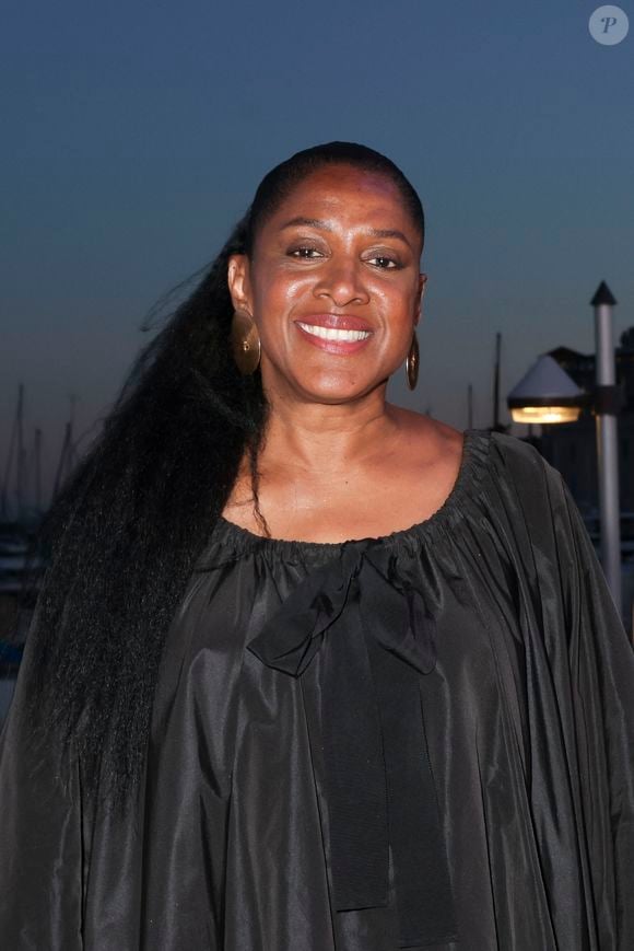 Exclusif - Rendez-vous avec Marie-José Pérec en marge de l'émission "C à vous" lors du 77ème Festival International du Film de Cannes le 21 mai 2024. © Jack Tribeca/Bestimage