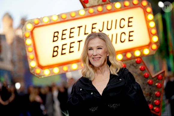 Catherine O'Hara assiste à la première britannique de Beetlejuice Beetlejuice au Cineworld Leicester Square, Londres. Date de la photo : jeudi 29 août 2024. PA Photos/ABACA
