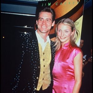 Archives - Jim Carrey et Cameron Diaz lors de la première du film "The Mask" FR 1994 - 08/08/1994 © ALPHA AGENCY / BESTIMAGE