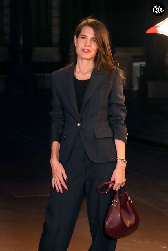 Charlotte Casiraghi - Célébrités au Défilé Chanel, Collection Prêt-à-porter Printemps / Eté 2027 dans le cadre de la Fashion Week de Paris, France, le 05 Octobre 2026. © Bertrand Rindoff / Bestimage