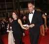 Léa Salamé et son compagnon Raphaël Glucksmann - Montée des marches du film "Le Redoutable" lors du 70ème Festival International du Film de Cannes. Le 21 mai 2017. © Borde-Jacovides-Moreau/Bestimage