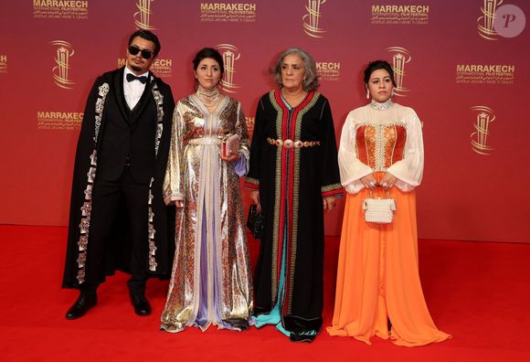 Raouya, guest - Tapis rouge dans le cadre de la 22ème édition du Festival International du Film de Marrakech le 2 décembre 2025. © Dominique Jacovides/Bestimage