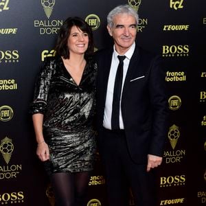 Estelle Denis et son compagnon Raymond Domenech - Cérémonie du Ballon d'Or 2019 à Paris le 2 décembre 2019. © JB Autissier/Panoramic/Bestimage