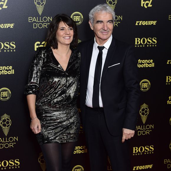 Estelle Denis et son compagnon Raymond Domenech - Cérémonie du Ballon d'Or 2019 à Paris le 2 décembre 2019. © JB Autissier/Panoramic/Bestimage