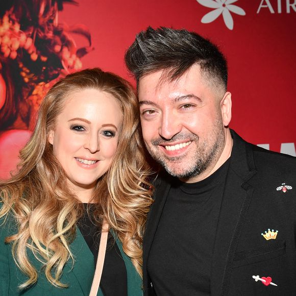 Chris Marques et sa femme au concert de M.Galanter au théâtre Music-Hall Show l'Alhambra à Paris, France, le 23 novembre 2023. © Veeren/Bestimage