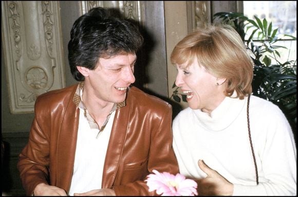 Herbert Léonard et Nicole Croisille lors du prix Sacem / AGENCE / BESTIMAGE