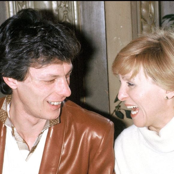 Herbert Léonard et Nicole Croisille lors du prix Sacem / AGENCE / BESTIMAGE