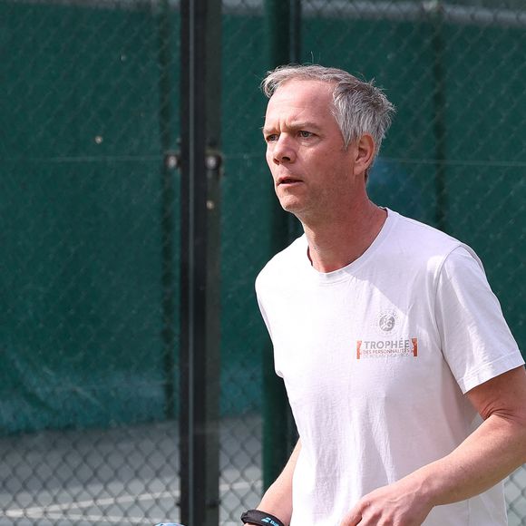 Julien Arnaud lors du Tournoi de Padel des Célébrités du Lagardère Paris Racing au profit de l'Institut Imagine, le 17 mai 2024 à Paris, France. Photo par Nasser Berzane/ABACAPRESS.COM