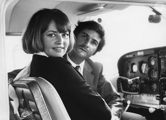 Jeanne Moreau et Jean-Claude Brialy dans "La mariée était en noir" de François Truffaut, France en 1967. Photo par DPA/ABACAPRESS.COM.