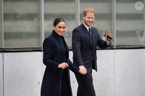 Prince Harry et Meghan Markle, 2021, Manhattan.