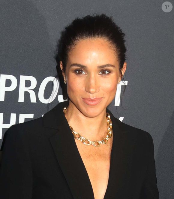Le prince Harry, duc de Sussex et Meghan Markle, duchesse de Sussex, lors du 3ème gala annuel du projet "Healthy Minds" aux Spring Studios à New York, le 9 octobre 2025.