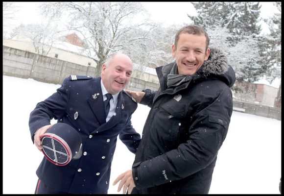 Conférence de presse donnée après le succès du film "Bienvenue chez les Ch'tis". Visite des lieux du tournage du prochain film de Dany Boon, "Rien à déclarer". 

DOMINIQUE JACOVIDES / BESTIMAGE