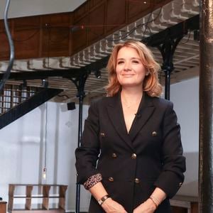 Exclusif - Pascale de La Tour du Pin pendant l’enregistrement d’Animaux Stars, présenté par B.Montiel et diffusé le 6 septembre 2025 sur Animaux TV, à Paris, France le 3 juillet 2025. © Jack Tribeca/Bestimage