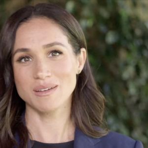 Les membres de la famille royale britannique auto-exilés, le prince Harry et Meghan Markle (duc et duchesse de Sussex), sont apparus ensemble pour la première fois en trois mois dans une nouvelle vidéo. Cancilleria Columbia ©JLPPA / Bestimage