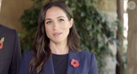 Les membres de la famille royale britannique auto-exilés, le prince Harry et Meghan Markle (duc et duchesse de Sussex), sont apparus ensemble pour la première fois en trois mois dans une nouvelle vidéo. Cancilleria Columbia ©JLPPA / Bestimage