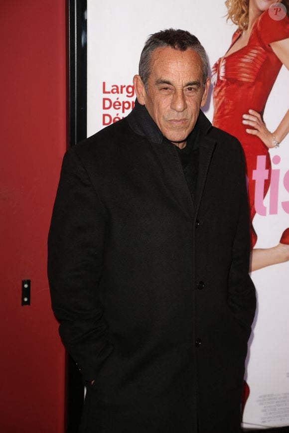 Thierry Ardisson lors de la première de Brillantissime au Publicis Cinema, a Paris, France, le 15 Janvier 2018. Photo by Jerome Domine/ABACAPRESS.COM