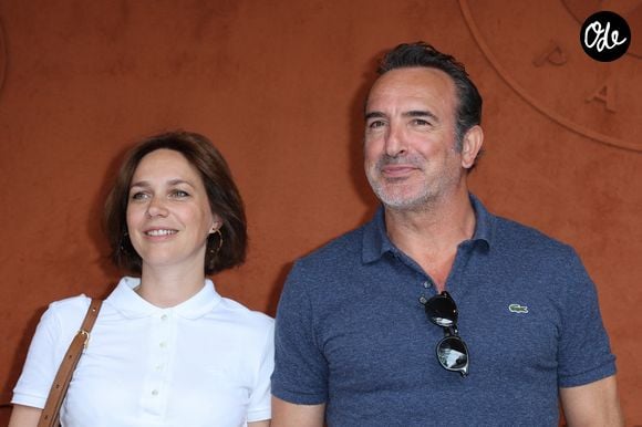 Nathalie Péchalat et Jean Dujardin assistent au tournoi de Roland-Garros 2023, le 11 juin 2023 à Paris, en France. Photo de Nasser Berzane/ABACAPRESS.COM