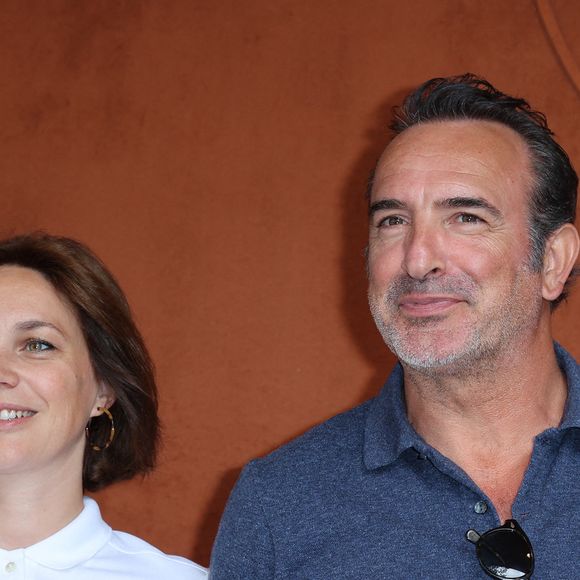 Nathalie Péchalat et Jean Dujardin assistent au tournoi de Roland-Garros 2023, le 11 juin 2023 à Paris, en France. Photo de Nasser Berzane/ABACAPRESS.COM