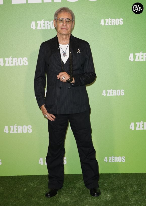 Gérard Lanvin - Avant-première du film "4 Zéros" au cinéma Pathé Palace à Paris le 15 octobre 2024. 

© Coadic Guirec/Bestimage