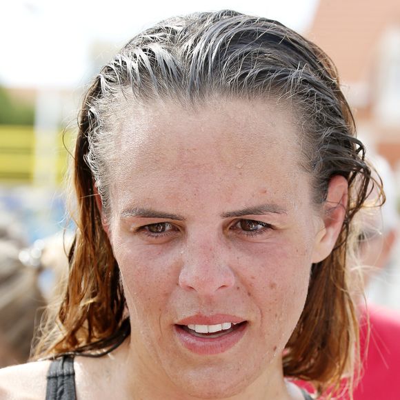Exclusif - Laure Manaudou - La championne de natation L.Manaudou organise et lance la 1ère édition de sa course, la "Swimrun" à Arcachon, France, le 23 juin 2019. © Patrick Bernard/Bestimage
