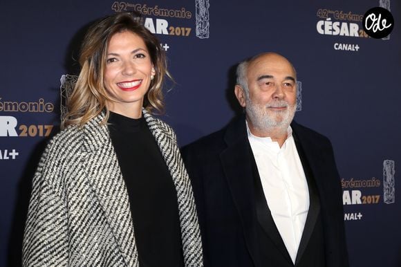 Gérard Jugnot et sa femme Patricia Campi - Photocall de la 42ème cérémonie des Cesar à la salle Pleyel à Paris, le 24 février 2017.

© Dominique Jacovides - Olivier Borde / Bestimage