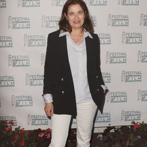 Emmanuelle Devos pour le film "l'homme d'argile" en competition au festival international de Saint-Jean de Luz  le 5 Octobre 2023. Patrick Bernard/ Bestimage