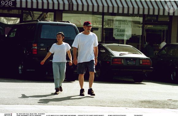 Gene Hackman et sa femme Betsy en 1995
©NIZON / BESTIMAGE