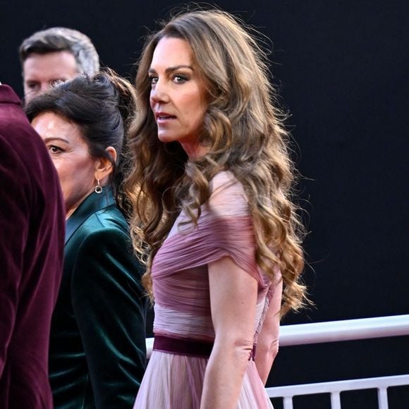 Catherine (Kate) Middleton, duchesse de Cambridge, au photocall des BAFTA (British Academy Film Awards) 2026 au Royal Festival Hall de Waterloo à Londres, Royaume Uni, le 22 février 2026. © Zak Hussein/Backgrid/Bestimage