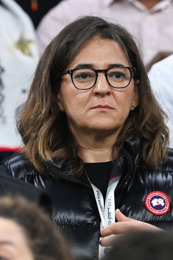Et comme le souligne sa mère, ce n'est pas un sujet évident. 

Faiza Lamari mere de Kylian Mbappe en tribune du match de demi-finale opposant la France au Maroc lors de la Coupe du Monde 2022 au stade Al-Bayt, à Doha, Qatar, le 14 décembre 2022. La France a gagné 2-0. © Philippe Perusseau/Bestimage