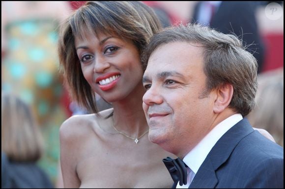 Didier Bourdon et sa femme Marie-Sandra - Montée des marches du film "Le Prophète", 62e Festival de Cannes. 2009. Bestimage