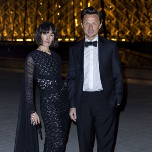 Léa Dassonville, Martin Solveig - Photo Call du « Le Grand Diner du Louvre « lors de la Fashion Week  à Paris le 5 mars 2025. © Olivier Borde /Bestimage