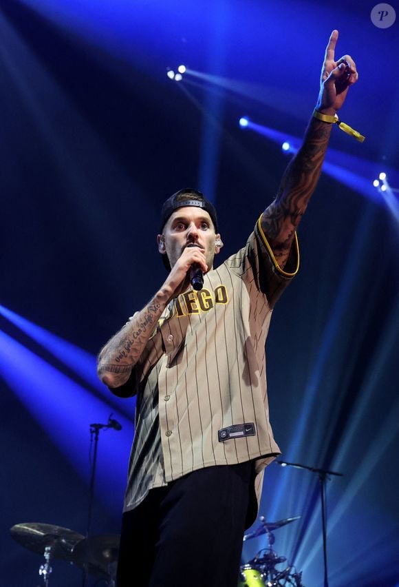 Matt Pokora (M. Pokora) - Nouvelle édition du Foot-Concert organisé par le Réseau A.Ma.N.D./Huntington Avenir à la LDLC Arena à Lyon, le 11 Novembre 2024. Cet événement solidaire unique en France rassemble le sport et la musique pour lutter contre les maladies neurodégénératives. © Dominique Jacovides/Bestimage