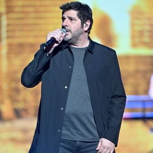 Exclusif - Patrick Fiori - Enregistrement de l'émission de télévision "Le Grand Concert des Régions : Ici c'est Aix en Provence", à l'Arena du Pays d'Aix, présentée par L.Luyat et L.Thilleman, et diffusée le 17 mai sur France 3. Le 30 avril 2024. © Bruno Bebert-Jack Tribeca / Bestimage