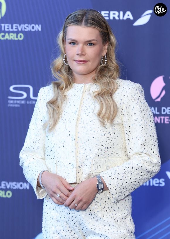 Camille Gottlieb - Séance photo lors de la cérémonie d'ouverture de la 65e édition du Festival TV de Monte-Carlo, le 12 juin 2026
 © Denis Guignebourg / Bestimage